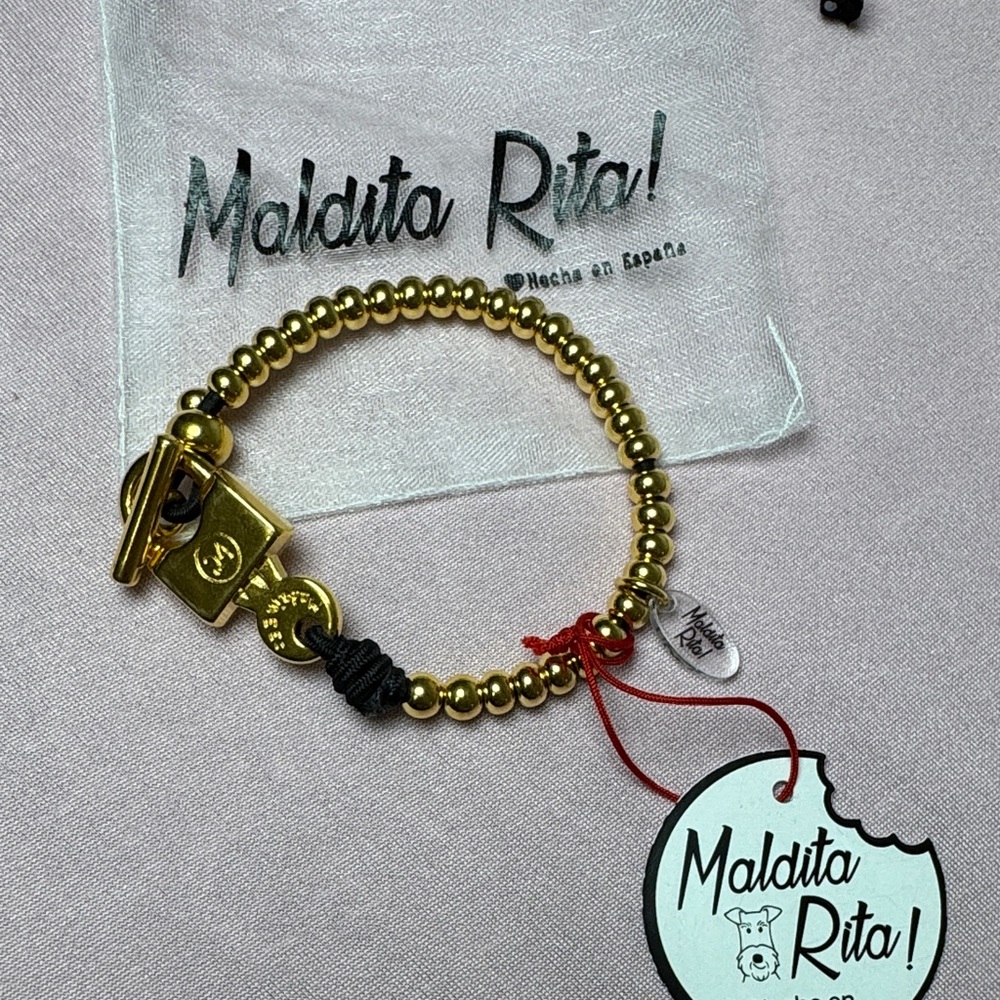 Gold Beaded Bracelet